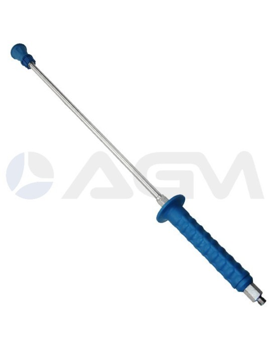 LANZA LAVADO "CARWASH" AZUL 700mm. E. G. 1/4"M-S. 1/4"H NPT