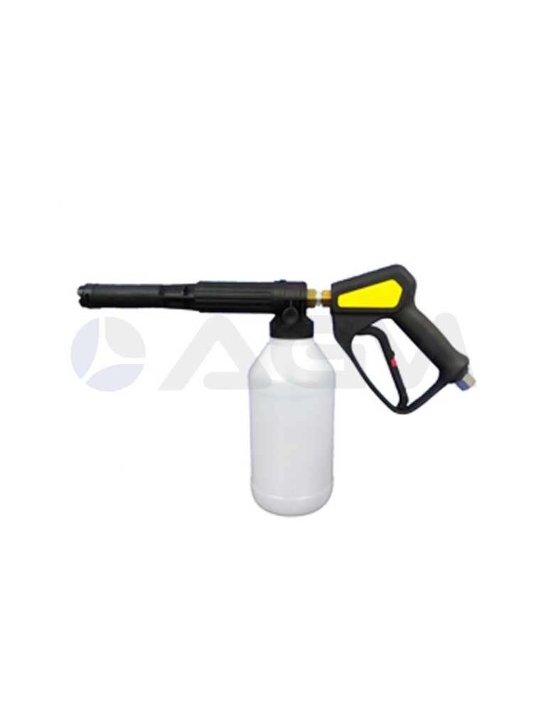 LANZA ESPUMA CON DEPOSITO "LS 12"+"ST-2300" CON RACOR GIRATORIO.