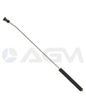 LANZA LAVADO ALTA PRESION "SF12" 900mm. INOXIDABLE CON PORTABOQUILLA E. G. 1/4"M-S. 1/4"H NPT