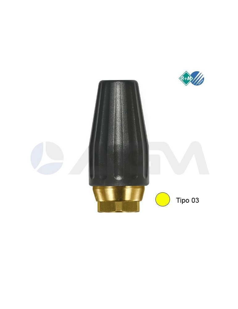 ST357.1 SUTTNER BOQUILLA TURBO ROTATIVA TIPO 03 AMARILLO.