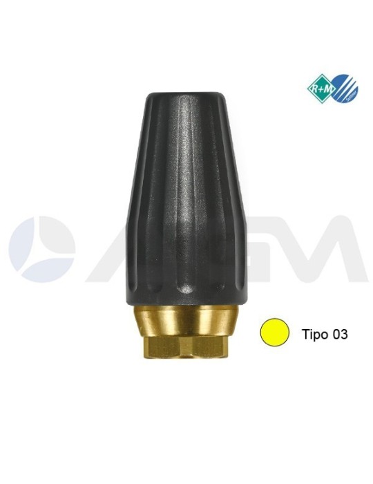 ST357.1 SUTTNER BOQUILLA TURBO ROTATIVA TIPO 03 AMARILLO.