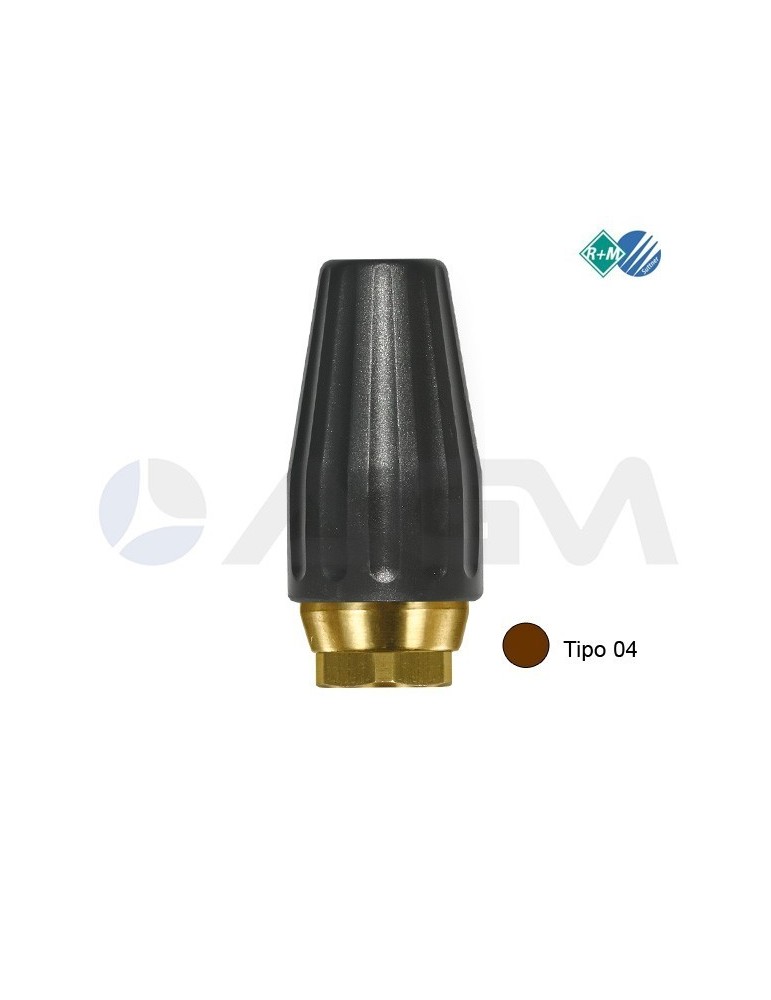 ST357.1 SUTTNER BOQUILLA TURBO ROTATIVA TIPO 04 MARRON.