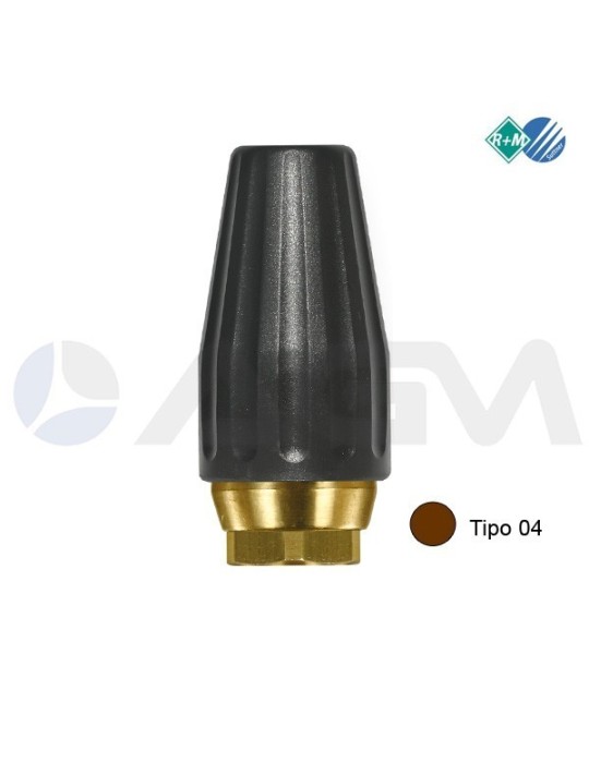 ST357.1 SUTTNER BOQUILLA TURBO ROTATIVA TIPO 04 MARRON.