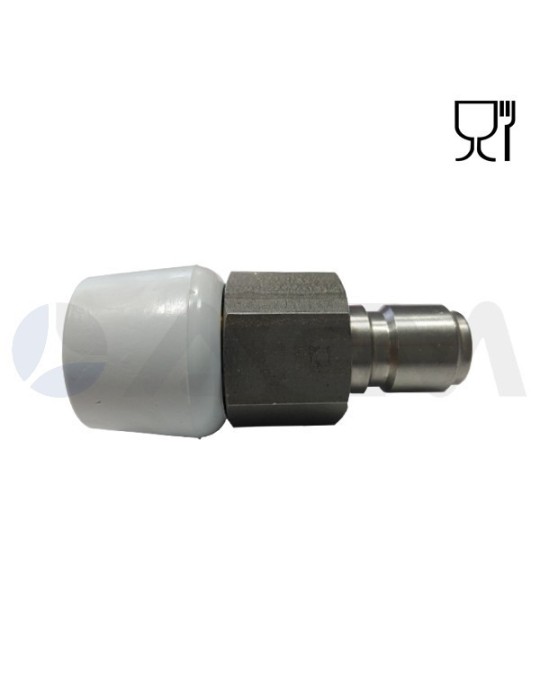 ST-3100 INOX RACOR CON BOQUILLA PARA ESPUMA 50° 200.