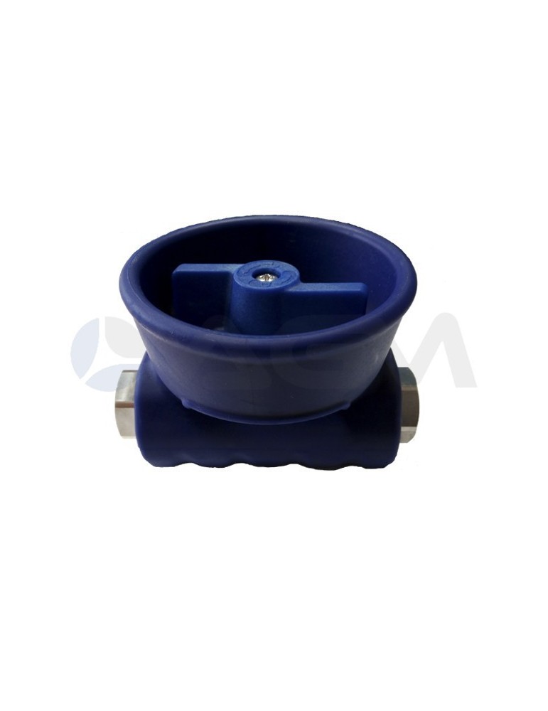 RPS VALVULA BOLA INOX 303- BSP 1/2"H-H-24BAR-80L-90°C.