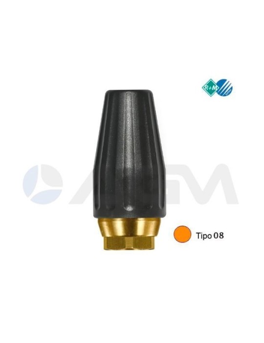 ST357.1 SUTTNER BOQUILLA TURBO ROTATIVA TIPO 08 NARANJA.