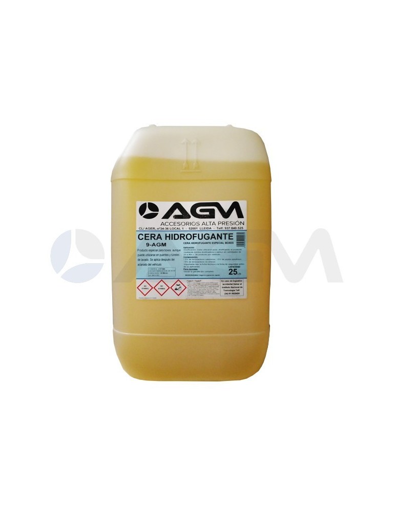 9-AGM CERA HIDROFUGANTE-25KG.