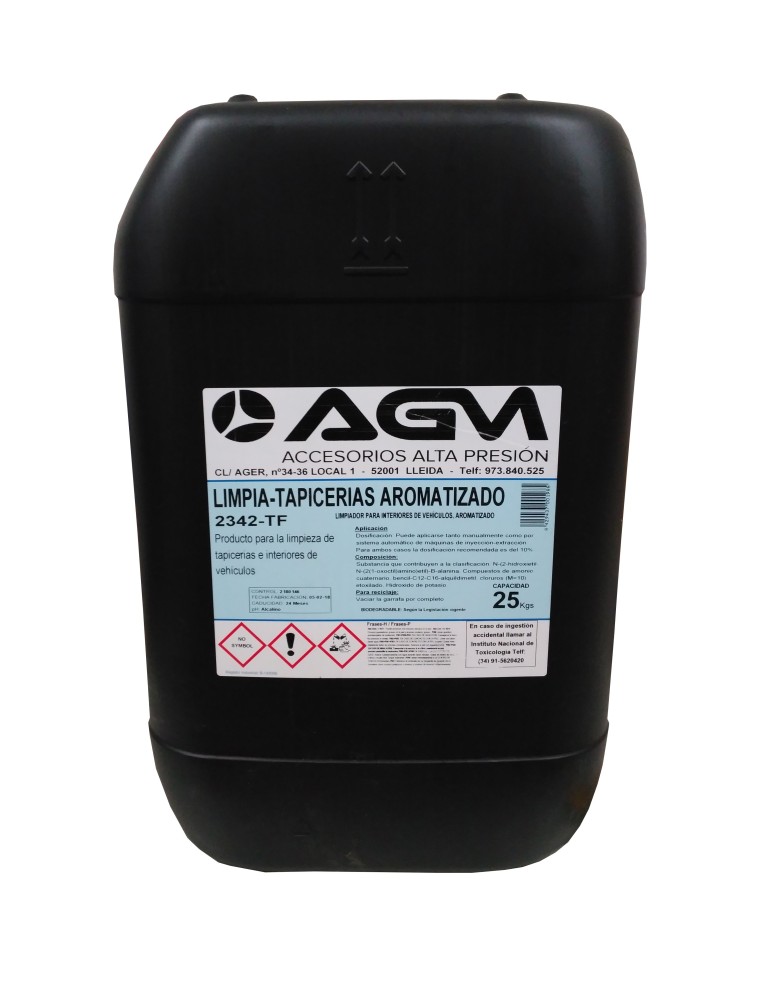 2342-TF- LIMPIA TAPICERIAS ESPUMANTE AROMATIZADO-25KG