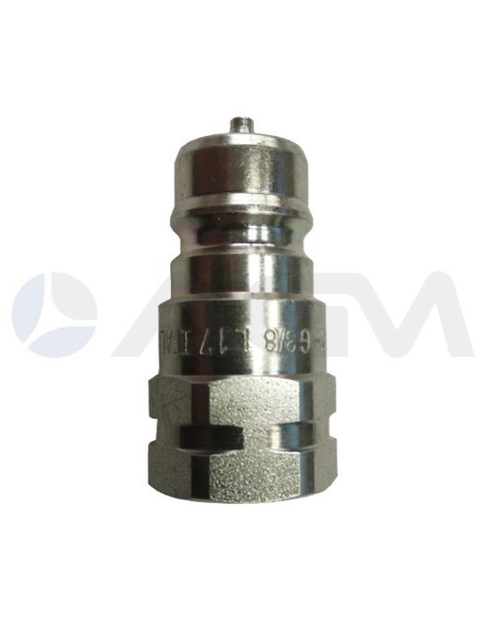ENCHUFE RAPIDO BOLAS CON SISTEMA RETENCION ACERO ZINCADO E. 1/4"H