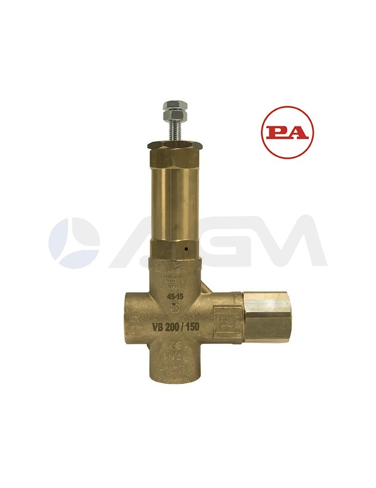 VB200/150 VÁLVULA REGULADORA CON BYPASS AUTOMÁTICO.