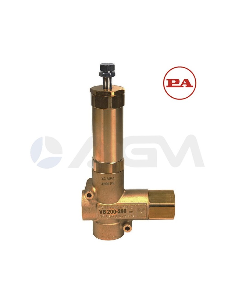 VB200/280 VÁLVULA REGULADORA CON BYPASS AUTOMÁTICO.