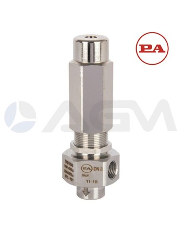 VS100 INOX 316L VÁLVULA DE SEGURIDAD.