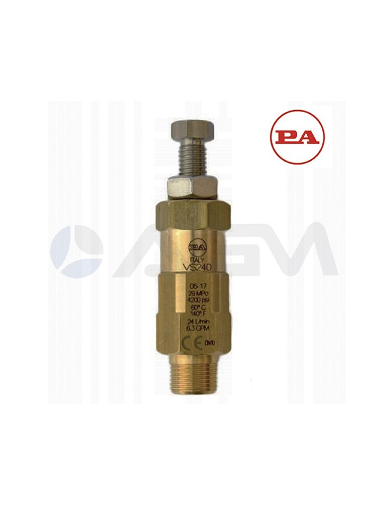 VS240 VÁLVULA DE SEGURIDAD.