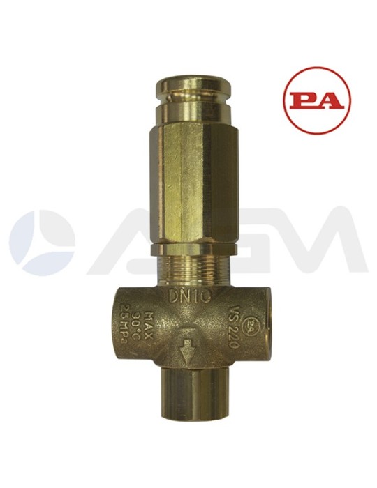 VS220 VÁLVULA DE SEGURIDAD.