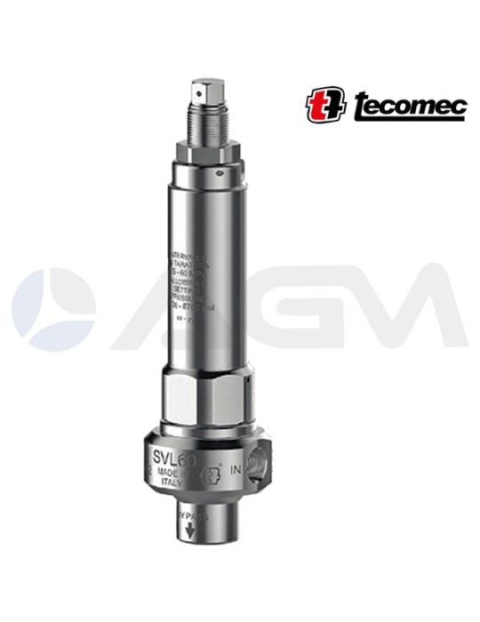 SVL60 TECOMEC VÁLVULA DE SEGURIDAD.