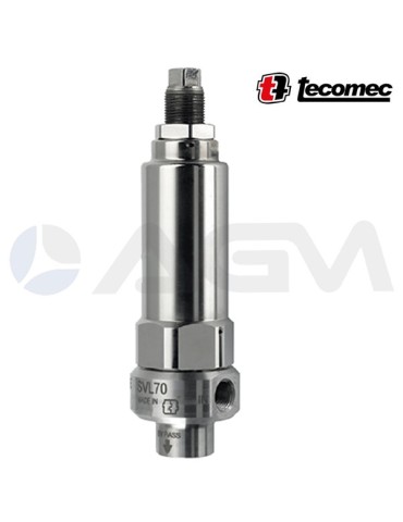 SVL70 TECOMEC VÁLVULA DE SEGURIDAD.