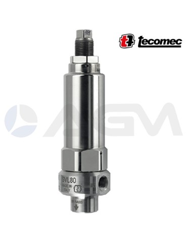 SVL80 TECOMEC VÁLVULA DE SEGURIDAD.