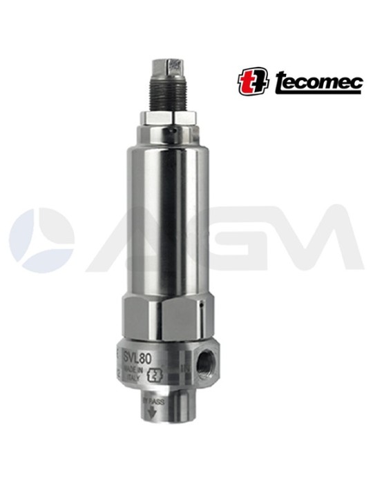 SVL80 TECOMEC VÁLVULA DE SEGURIDAD.
