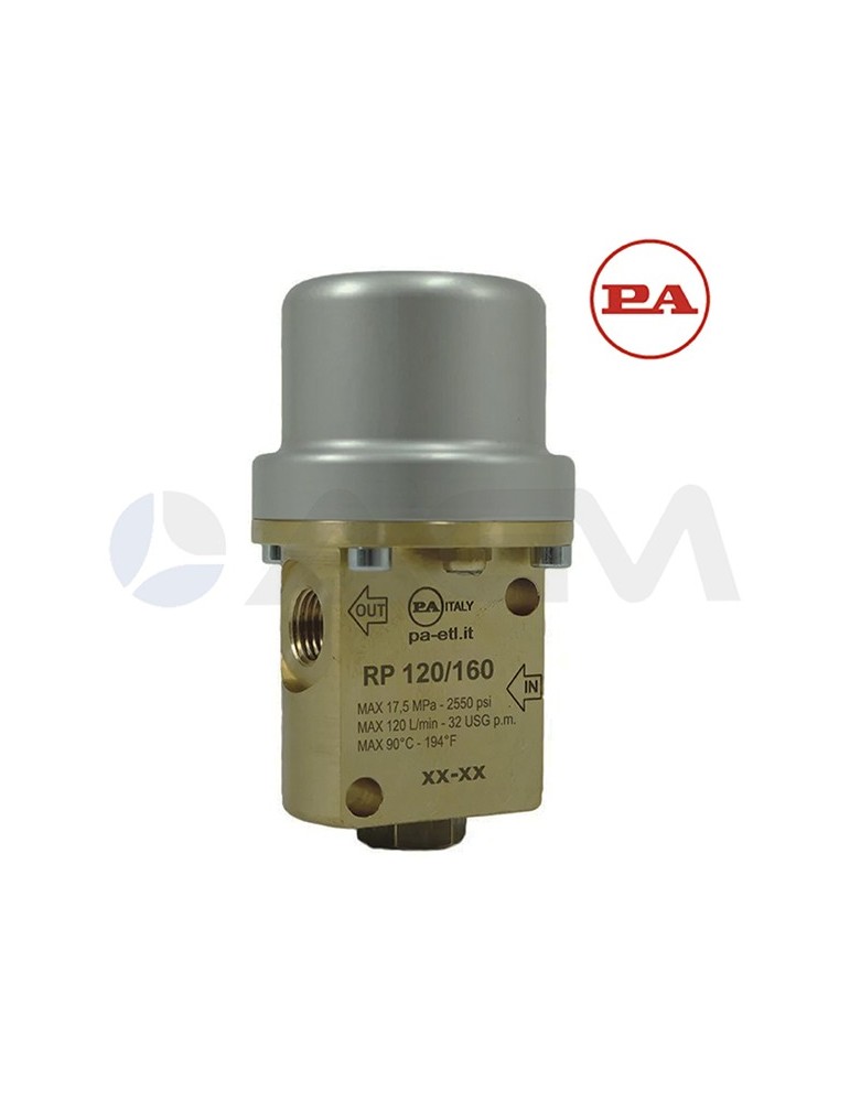 RP 120/160 PA VÁLVULA REGULADORA PNEUMÁTICA.
