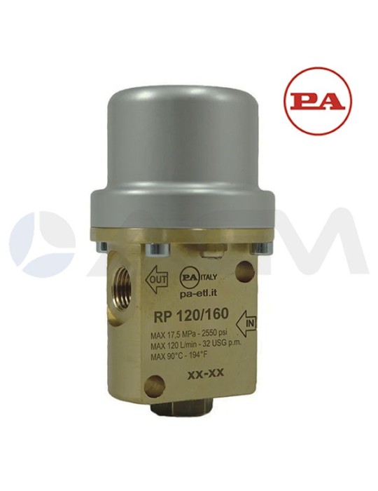 RP 120/160 PA VÁLVULA REGULADORA PNEUMÁTICA.