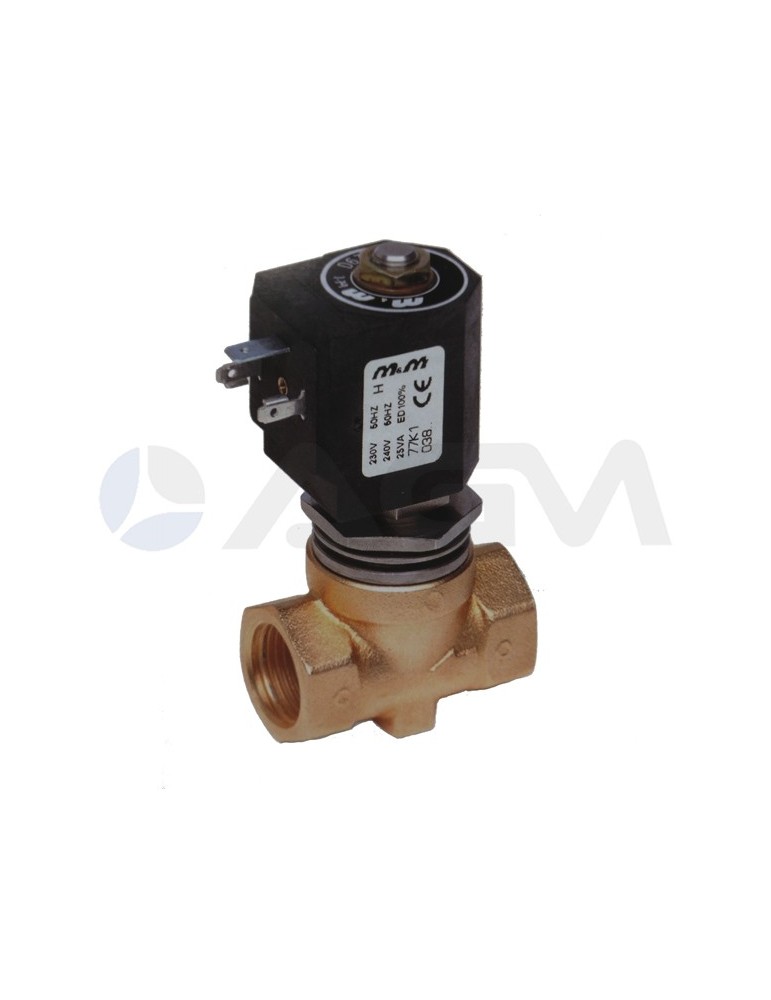 ELECTROVÁLVULA ALTA PRESIÓN NC-140BAR-1/2"HH-24VAC.