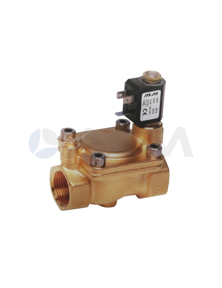 ELECTROVÁLVULA BAJA PRESIÓN NC-16 BAR-1/2"HH-24VAC.