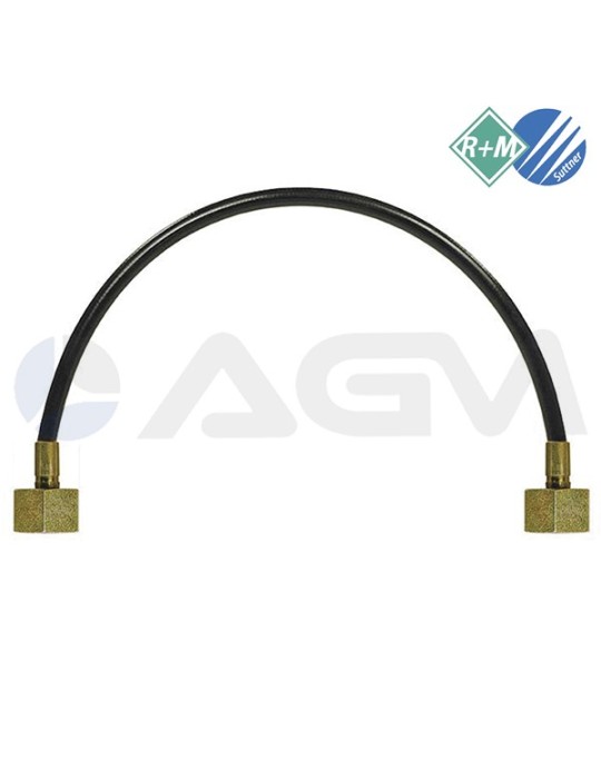 LATIGUILLO CONECTOR MANÓMETRO-700 MM.-1/4"HH.
