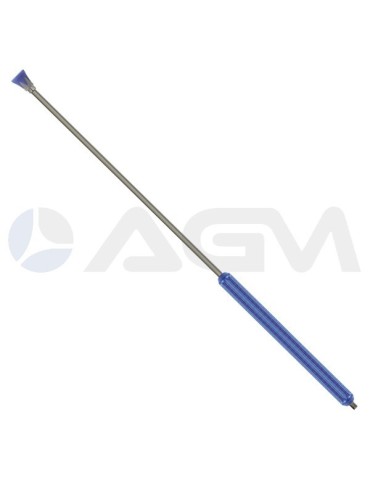 SUTTNER LANZA LAVADO RECTA AZUL "ST-007" 500mm. INOXIDABLE E. G. 1/4"M-S. 1/4"NPT.