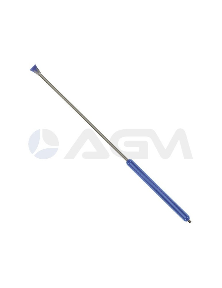 SUTTNER LANZA LAVADO RECTA AZUL "ST-007" 1000mm. INOXIDABLE E. G. 1/4"M-S. 1/4"NPT.