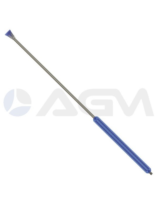 SUTTNER LANZA LAVADO RECTA AZUL "ST-007" 1000mm. INOXIDABLE E. G. 1/4"M-S. 1/4"NPT.