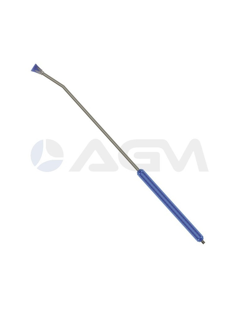 SUTTNER LANZA LAVADO CURVA AZUL "ST-007" 1000mm. INOXIDABLE E. G. 1/4"M-S. 1/4"NPT.