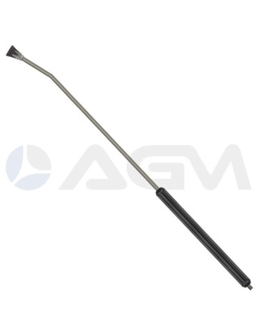 SUTTNER LANZA LAVADO CURVA NEGRA "ST-007" 2000mm. INOX E. G. 1/4"M-S. 1/4"NPT CON PORTABOQUILLA.