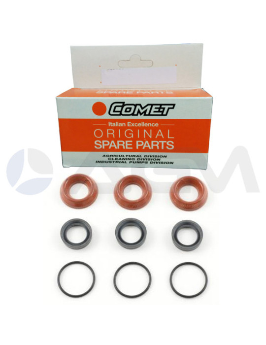 5019 0218 KIT DE JUNTAS DE AGUA Ø18 COMET PUMPS.