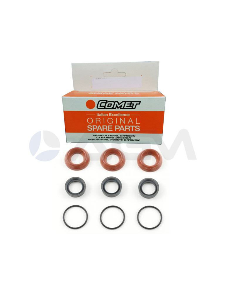 5019 0672 KIT DE JUNTAS DE AGUA Ø20 COMET PUMPS.