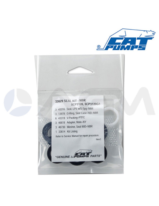 33629 KIT JUNTAS NBR CATPUMPS .