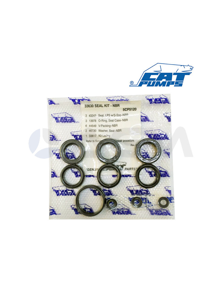 33630 KIT JUNTAS NBR CATPUMPS .
