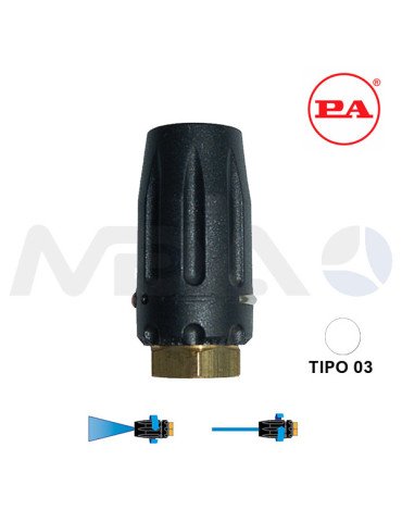 VAN BOQUILLA ÁNGULO VARIABLE TIPO 03-BLANCO.