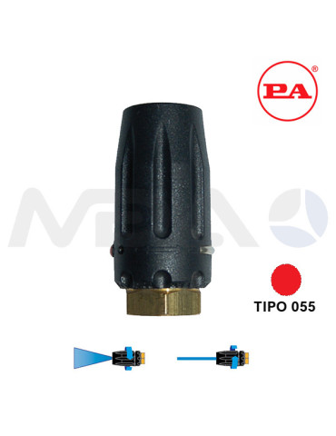 VAN BOQUILLA ÁNGULO VARIABLE TIPO 055-ROJA.