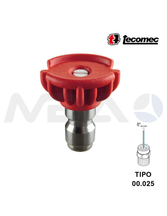 BOQUILLA ENCHUFE RÁPIDO Ø11,7mm ÁNGULO: 0° TIPO 025.