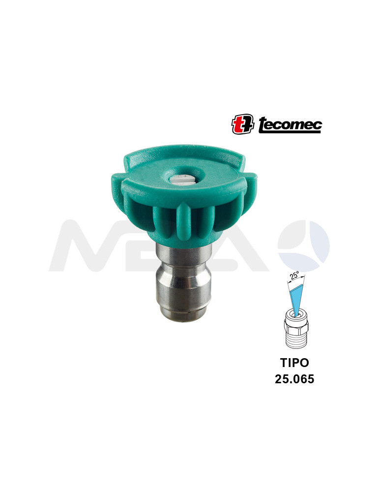 BOQUILLA ENCHUFE RÁPIDO Ø11,7mm ÁNGULO: 25° TIPO 065.