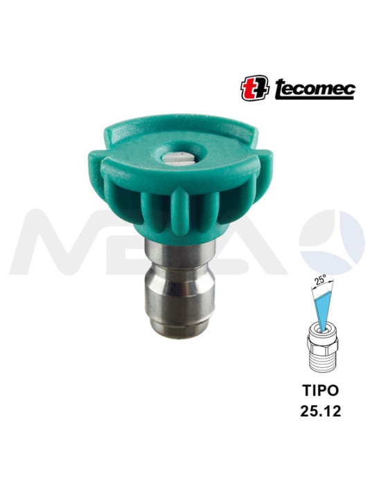 BOQUILLA ENCHUFE RÁPIDO Ø11,7mm ÁNGULO: 25° TIPO 12.