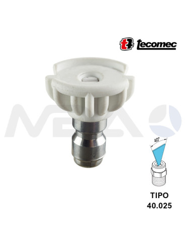 BOQUILLA ENCHUFE RÁPIDO Ø11,7mm ÁNGULO: 40° TIPO 025.