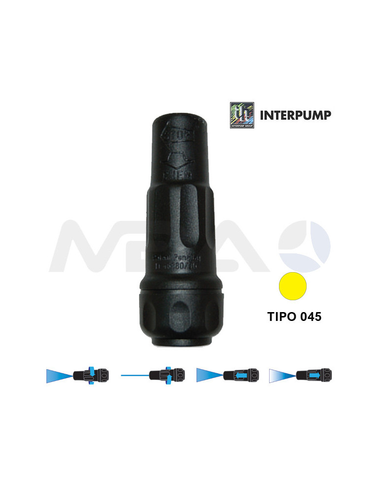 ROTOTEK 145 INTERPUMP BOQUILLA TURBO.