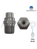 BOQUILLA ALTA PRESIÓN 1/4"H NPT- ÁNGULO: 0° TIPO 60.