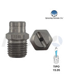 BOQUILLA ALTA PRESIÓN 1/4"H NPT- ÁNGULO: 15° TIPO 05.