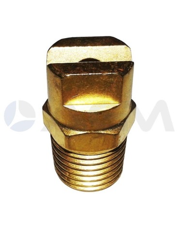 BOQUILLA JABON BAJA PRESIÓN 1/4" MACHO ANGULO: 40° 30 LATON