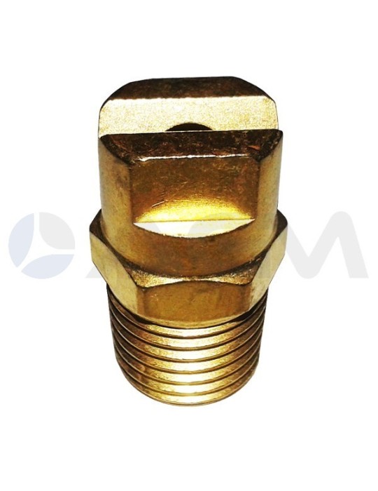 BOQUILLA JABON BAJA PRESIÓN 1/4" MACHO ANGULO: 40° 30 LATON