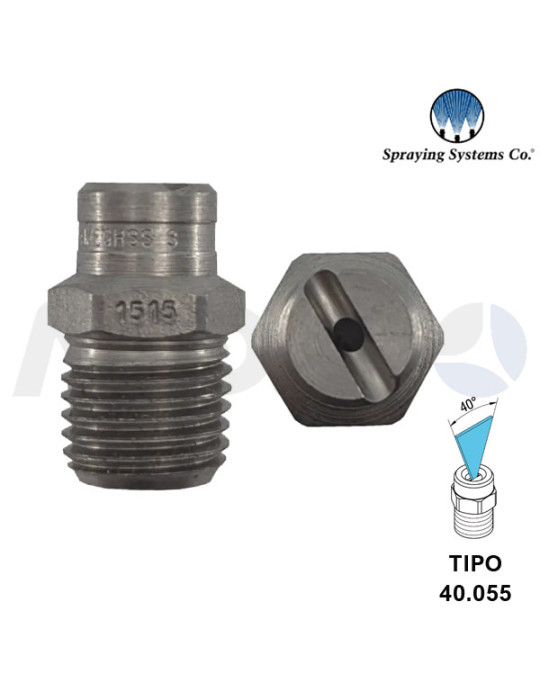BOQUILLA ALTA PRESIÓN 1/4"H NPT- ÁNGULO: 40° TIPO 055.