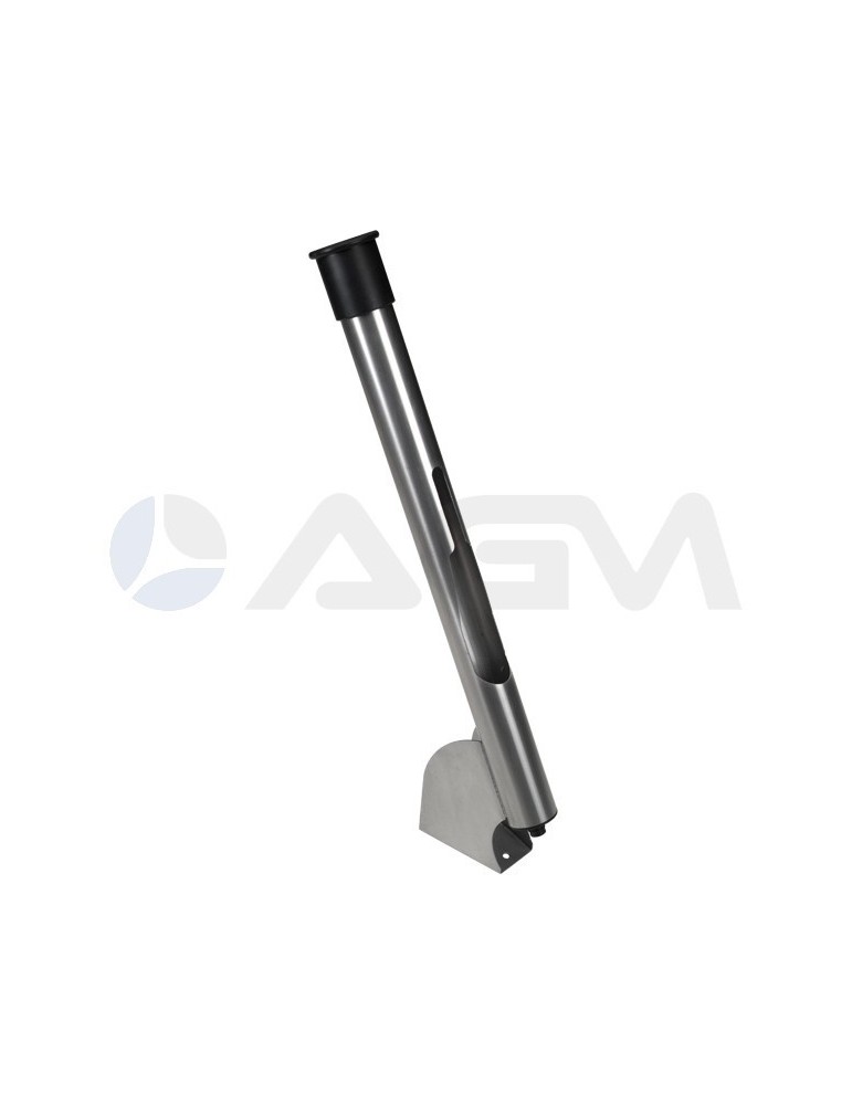 PORTA-LANZA INOX CON FRENO 700 mm.