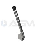 PORTA-LANZA INOX CON FRENO 700 mm.